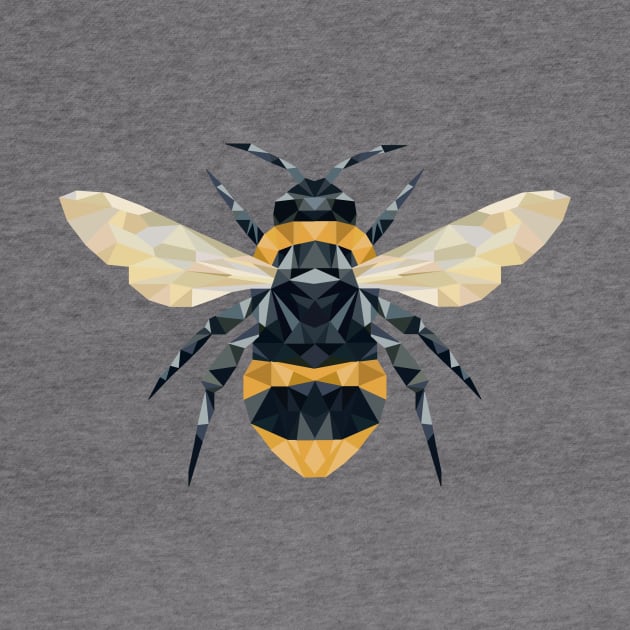 Geometric Bumble Bee by sins0mnia